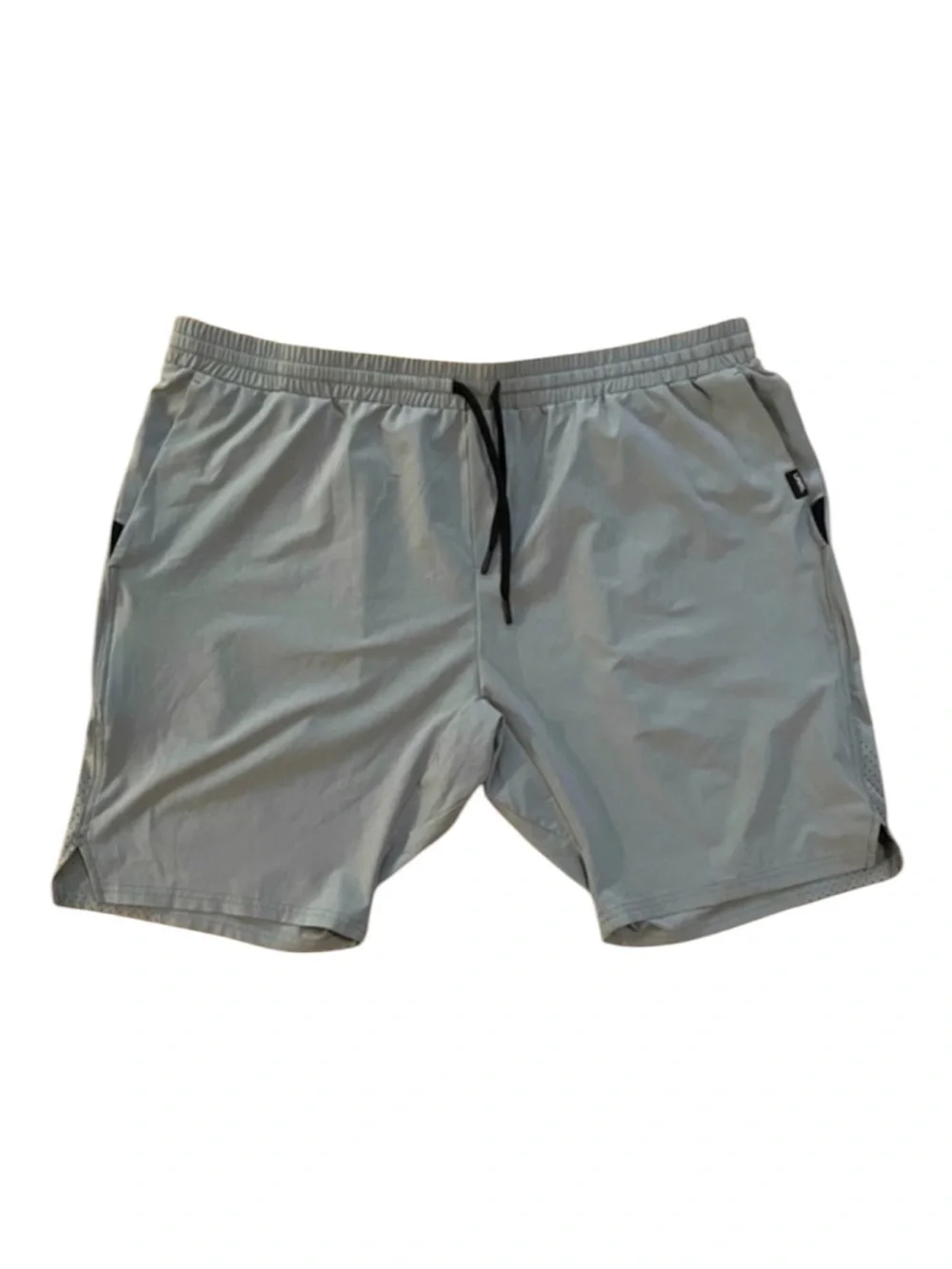 UNRL Stride Gray Pull-On Stretch Athletic Shorts 10